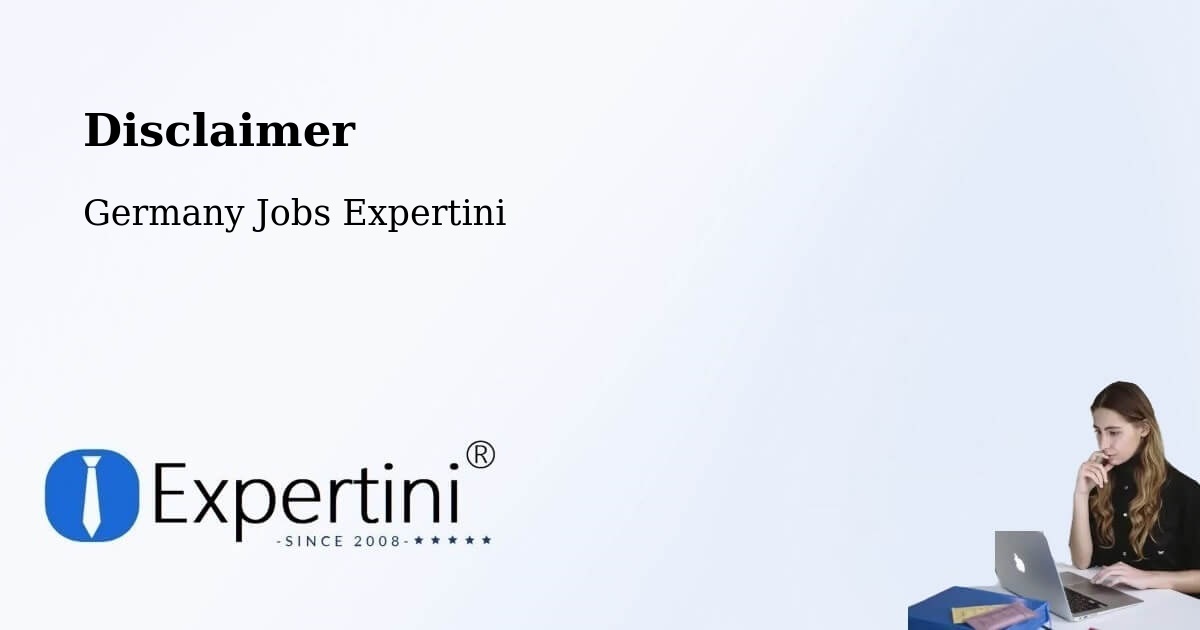 Disclaimer – Nabburg - Germany Jobs Expertini