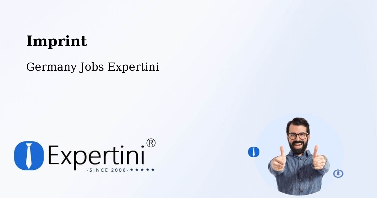 Imprint – Nabburg - Germany Jobs Expertini