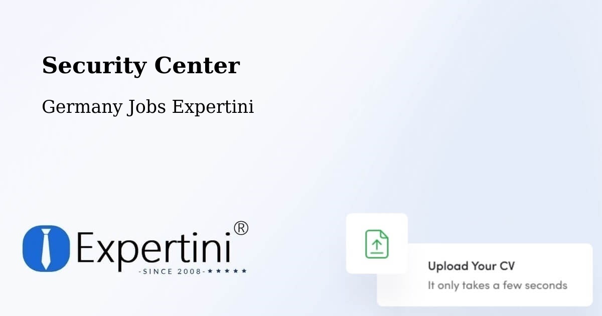 Security & Compliance – Nabburg - Germany Jobs Expertini